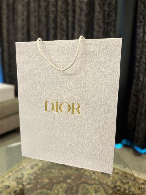 dior paper bag original|christian dior paper bag.